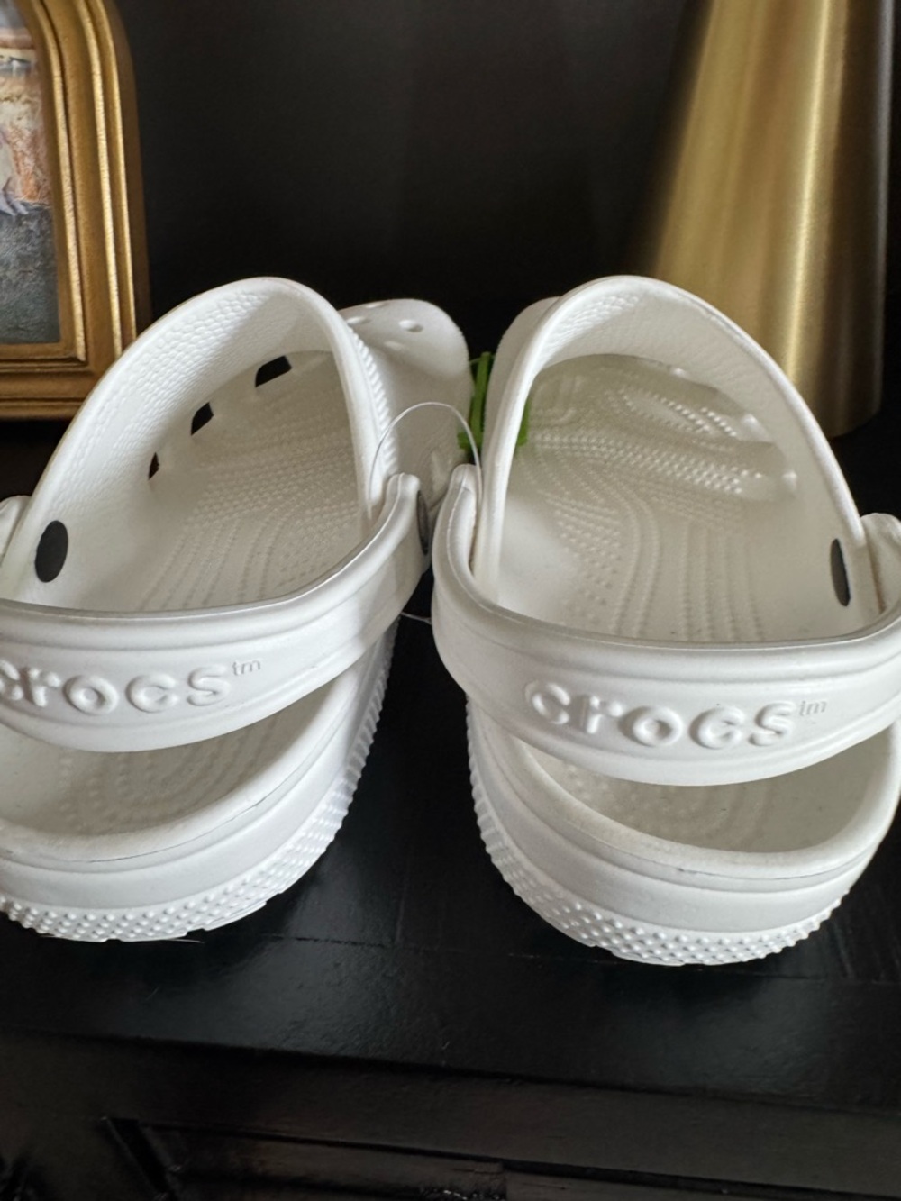 CROCS Classic Clog - White size 8 nwt - Picture 3 of 5